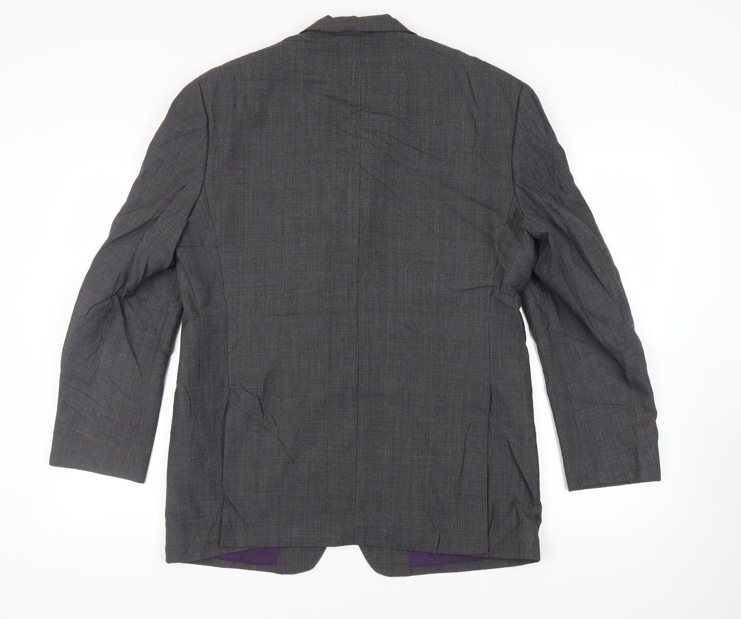 Marks and Spencer Mens Grey Wool Jacket Suit Jacket Size 42 Regular