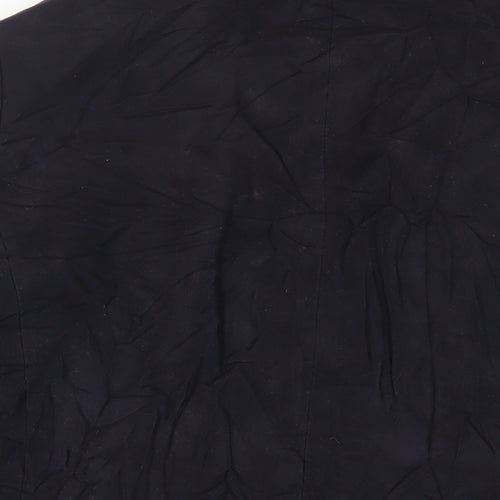 RJR.John Rocha Mens Blue Polyester Jacket Blazer Size 38 Regular
