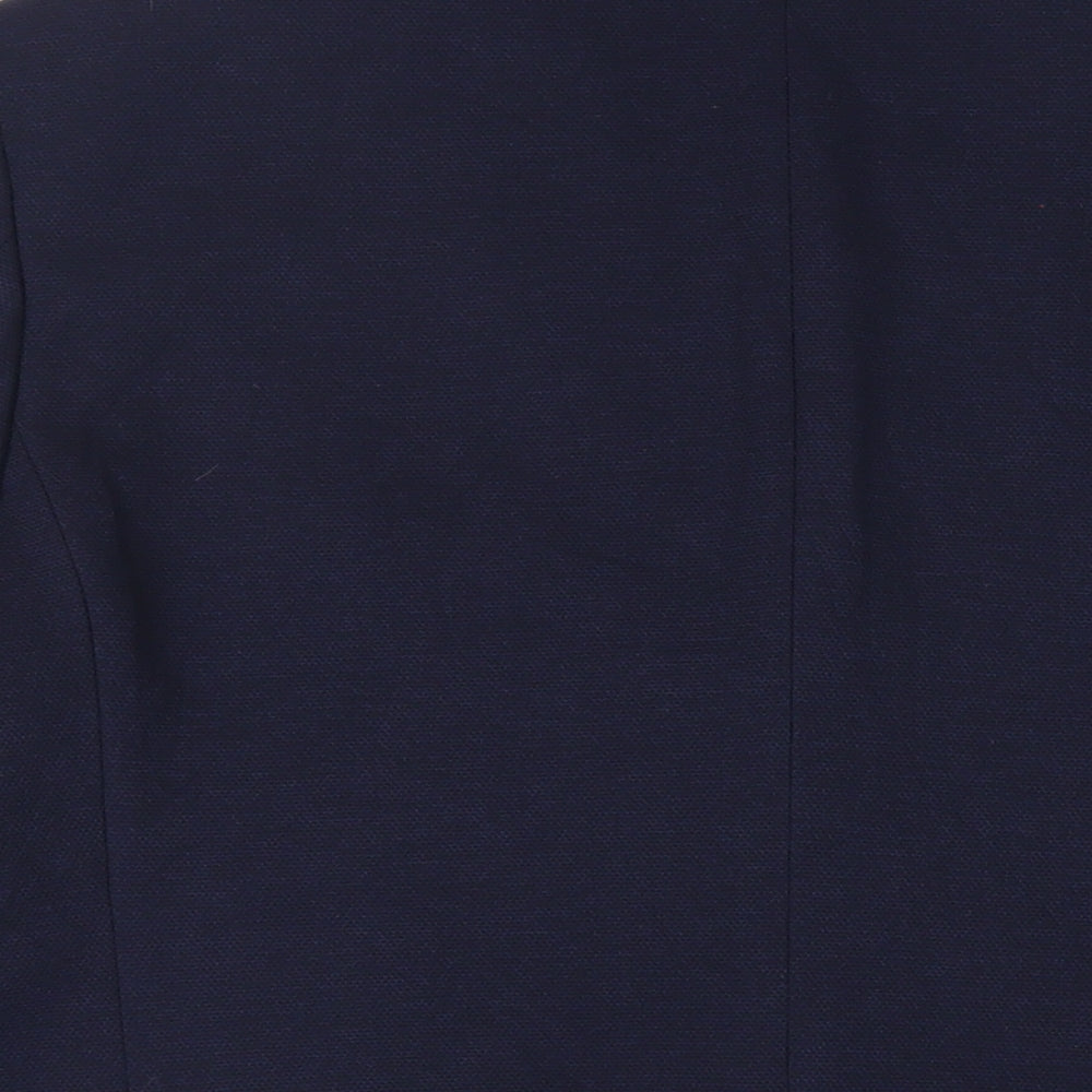 Marks and Spencer Mens Blue Polyamide Jacket Suit Jacket Size 42 Regular