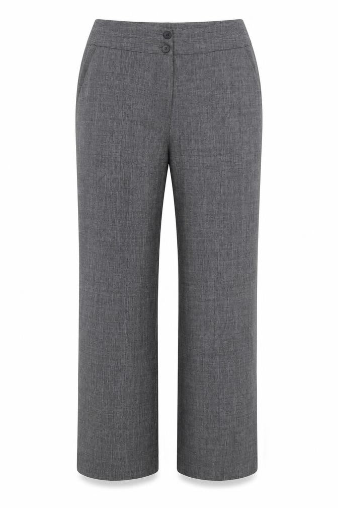 Felisa Womens Grey Polyester Dress Pants Trousers Size 16 L31 in Regular Zip