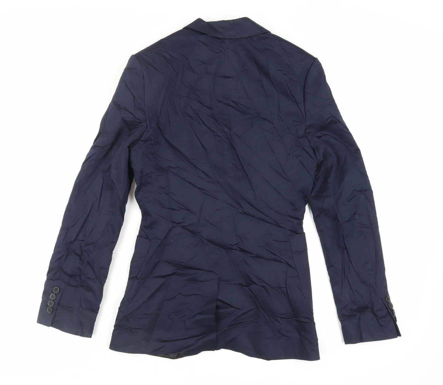 ASOS Mens Blue Cotton Jacket Blazer Size 34 Regular