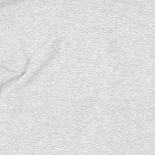 Urban Classics Mens Grey Cotton Pullover Sweatshirt Size M
