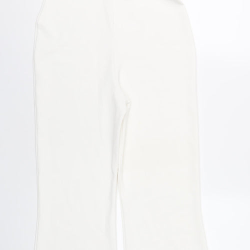 Missguided Womens White Polyester Jumpsuit One-Piece Size 10 L31 in Pullover