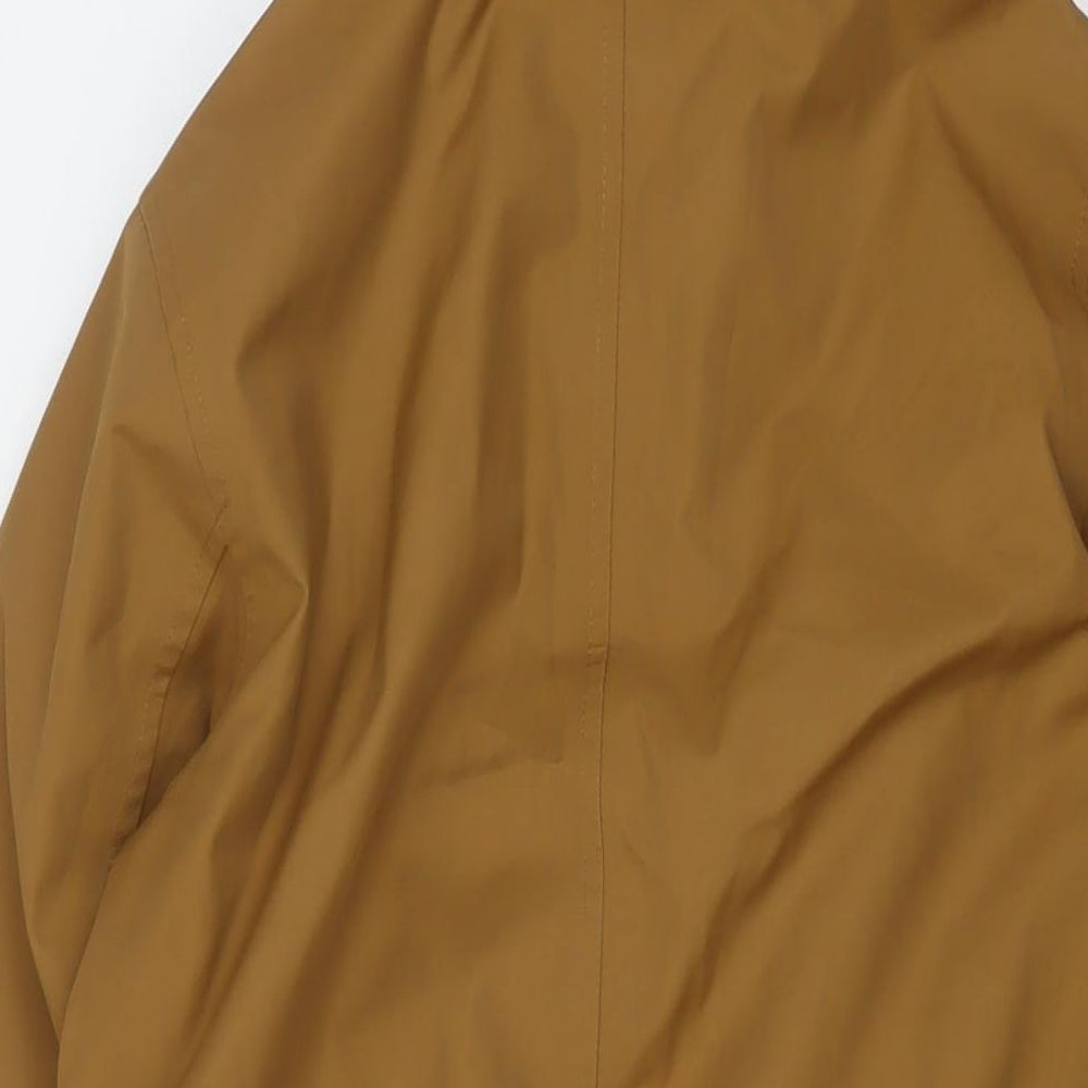 Fat Face Womens Brown Rain Coat Coat Size 8 Zip