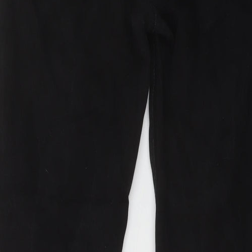 Levi's Mens Black Cotton Straight Jeans Size 34 in L30 in Regular Button