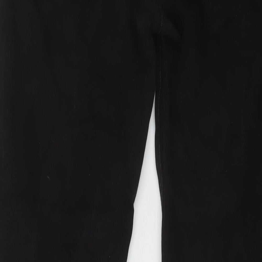 Levi's Mens Black Cotton Straight Jeans Size 34 in L30 in Regular Button