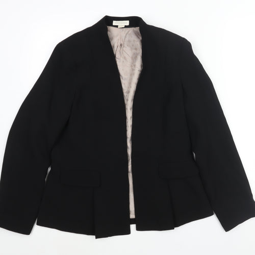 Monsoon Womens Black Jacket Blazer Size 12