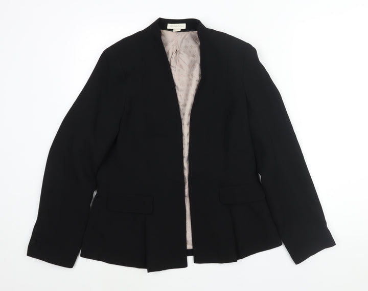 Monsoon Womens Black Jacket Blazer Size 12