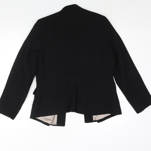 Monsoon Womens Black Jacket Blazer Size 12