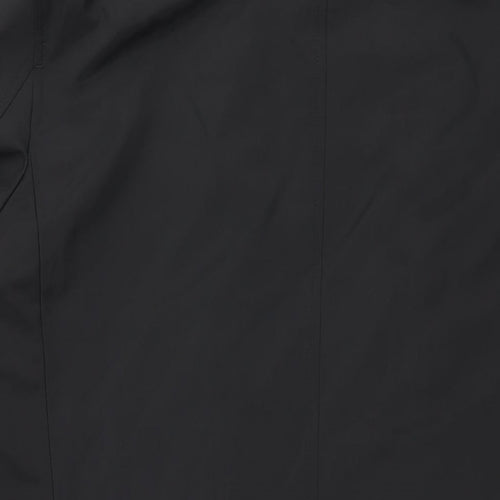 Marks and Spencer Mens Black Trench Coat Coat Size M Button - Removable Quilted Lining