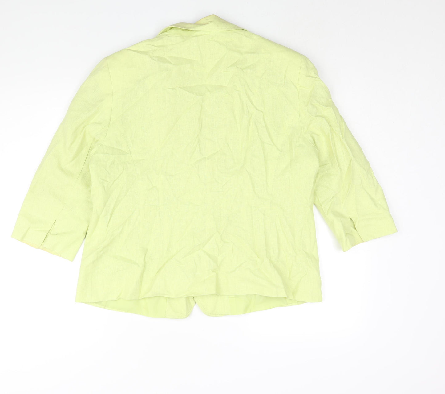 Autonomy Womens Green Jacket Size 18 Button