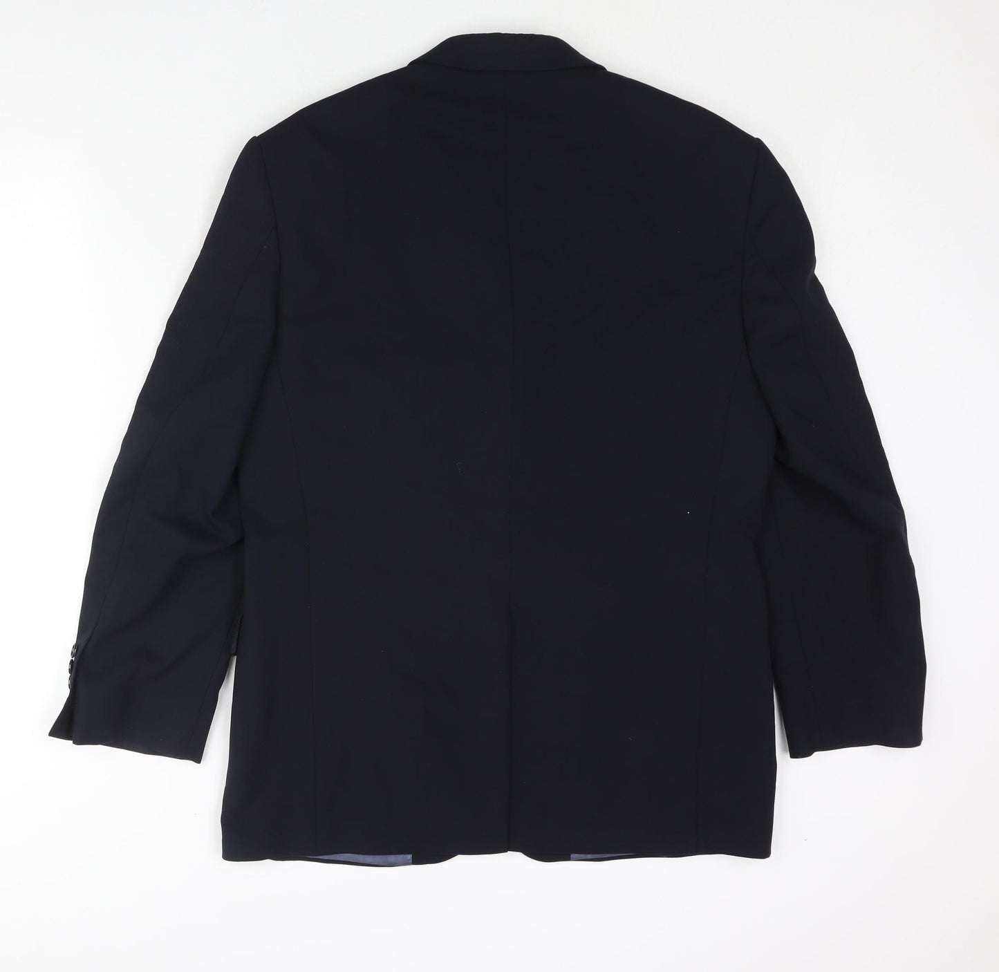 Marks and Spencer Mens Blue Wool Jacket Suit Jacket Size 40 Regular