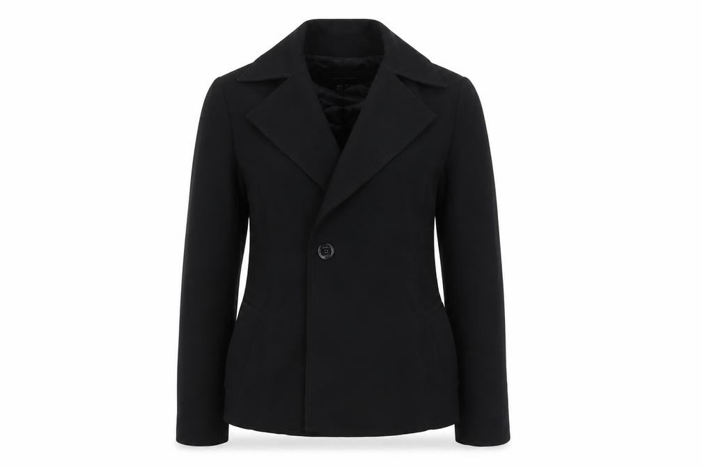 Zara Womens Black Jacket Blazer Size S Button