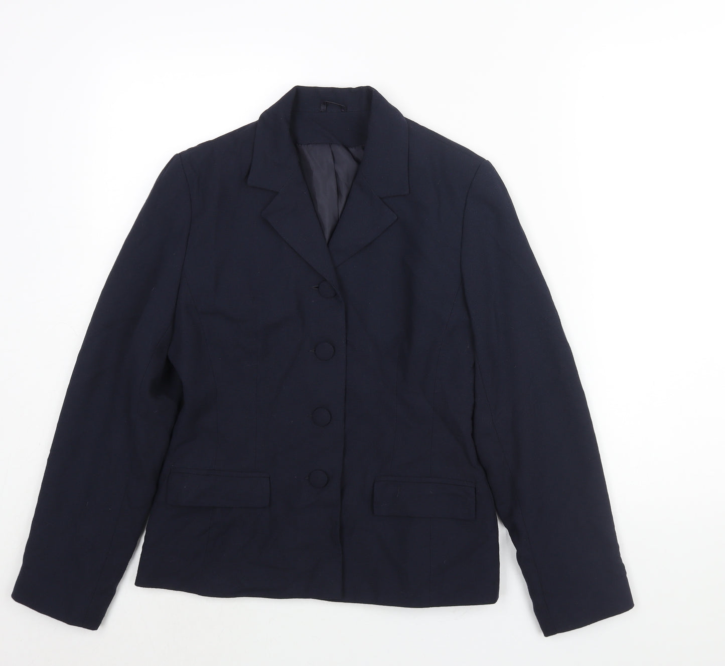 Dorothy Perkins Womens Blue Jacket Size 10 Button
