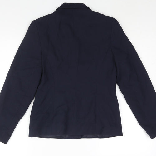 Dorothy Perkins Womens Blue Jacket Size 10 Button
