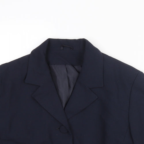 Dorothy Perkins Womens Blue Jacket Size 10 Button