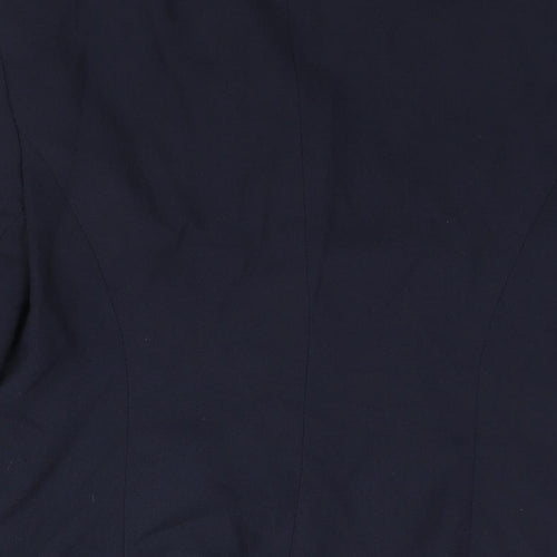 Dorothy Perkins Womens Blue Jacket Size 10 Button