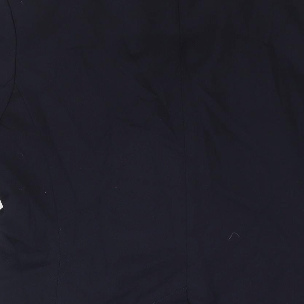 NEXT Womens Blue Polyester Jacket Suit Jacket Size 10