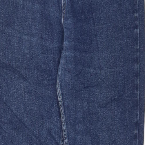 H&M Womens Blue Cotton Skinny Jeans Size 31 in L29 in Regular Zip