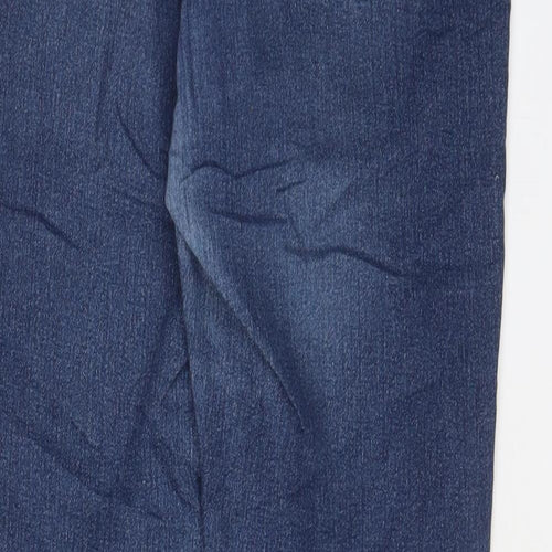 H&M Womens Blue Cotton Skinny Jeans Size 31 in L29 in Regular Zip