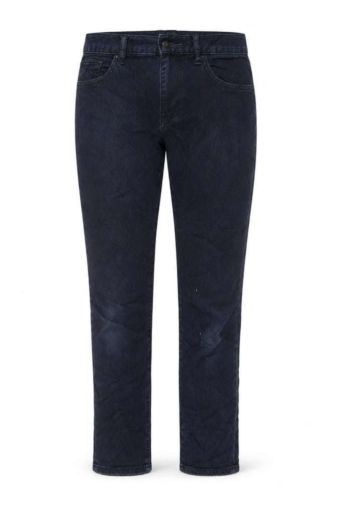Uniqlo Womens Black Cotton Skinny Jeans Size 28 in L26 in Regular Zip