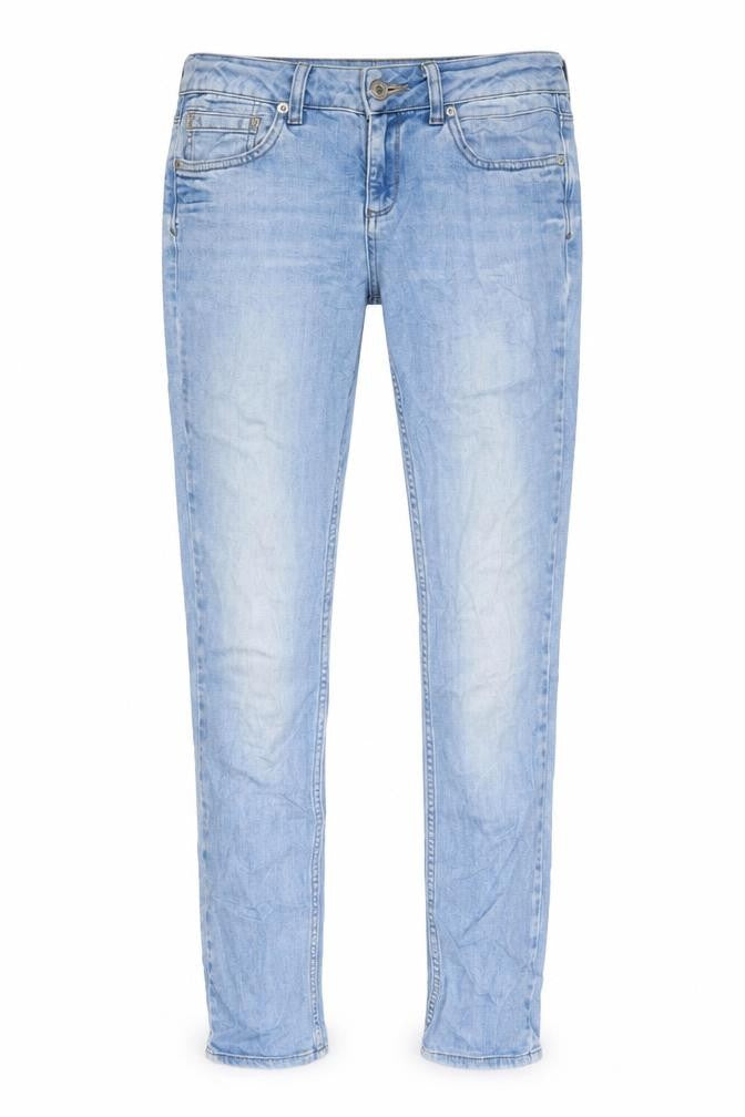 Topshop Womens Blue Cotton Skinny Jeans Size 28 in L30 in Regular Zip