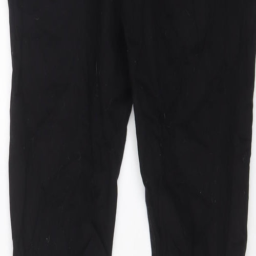 The Rockin Rev Womens Black Cotton Skinny Jeans Size 14 L29 in Regular Zip