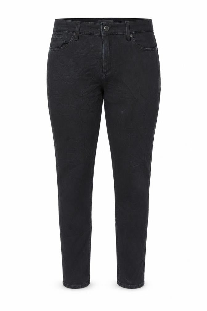 Topshop Womens Black Cotton Skinny Jeans Size 30 in L30 in Regular Zip