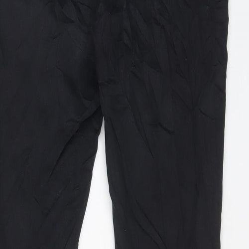 Topshop Womens Black Cotton Skinny Jeans Size 30 in L30 in Regular Zip