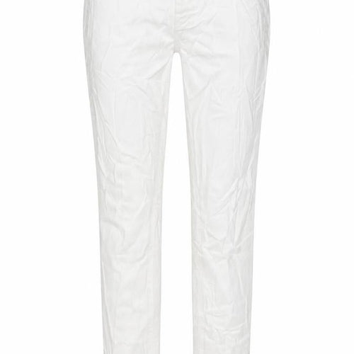 THE WHITE COMPANY Womens White Cotton Skinny Jeans Size 10 L31 in Regular Zip