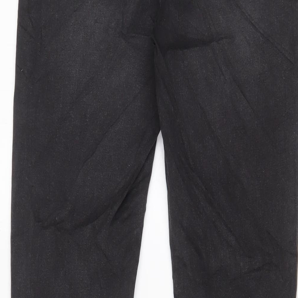 Superdry Womens Grey Cotton Skinny Jeans Size 28 in L30 in Regular Zip