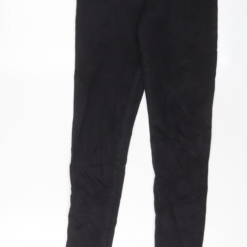 F&F Womens Grey Cotton Jegging Jeans Size 8 L28 in Regular