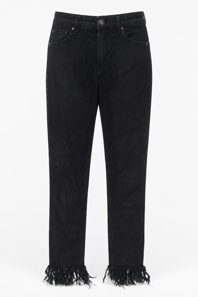 Topshop Womens Black Cotton Skinny Jeans Size 28 in L30 in Regular Zip