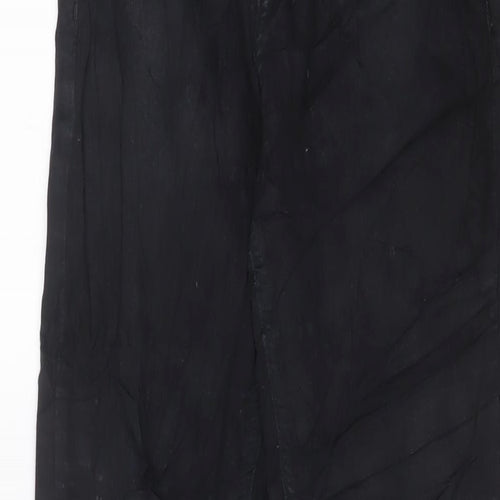 Topshop Womens Black Cotton Skinny Jeans Size 28 in L30 in Regular Zip