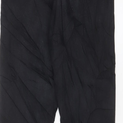 Topshop Womens Black Cotton Skinny Jeans Size 28 in L30 in Regular Zip