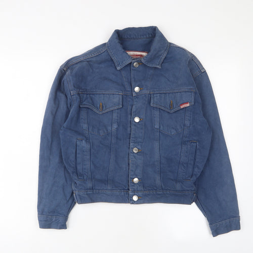 Eighty Four Womens Blue Jacket Size XS Button
