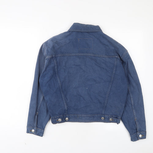 Eighty Four Womens Blue Jacket Size XS Button