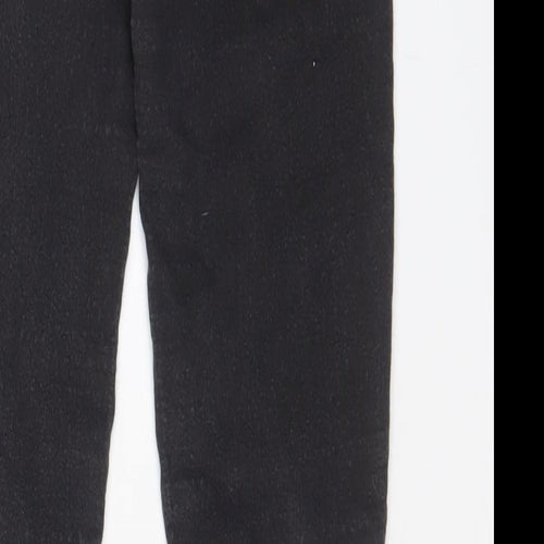 Denim & Co. Womens Grey Cotton Skinny Jeans Size 10 L29 in Regular Zip