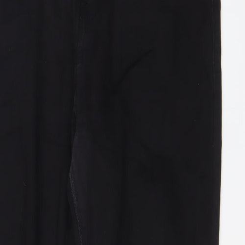 Tiffosi Womens Black Cotton Skinny Jeans Size 32 in L29 in Regular Zip
