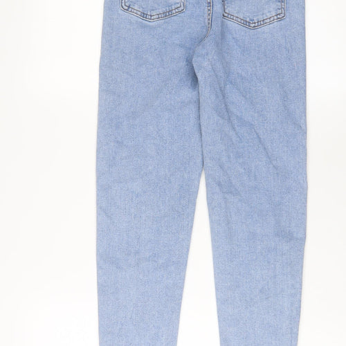 Denim & Co. Womens Blue Cotton Skinny Jeans Size 6 L28 in Regular Zip