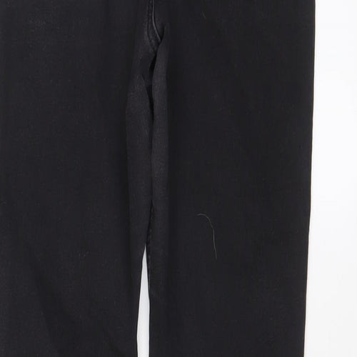 Marks and Spencer Womens Grey Cotton Jegging Jeans Size 12 L27 in Regular