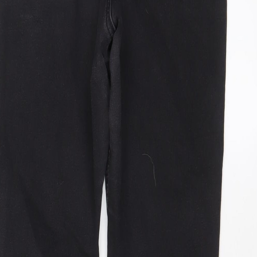 Marks and Spencer Womens Grey Cotton Jegging Jeans Size 12 L27 in Regular