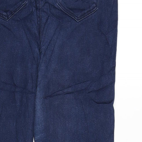 F&F Womens Blue Cotton Blend Jegging Jeans Size 12 L26.5 in Regular