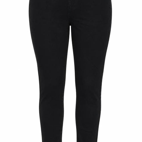 Denim & Co. Womens Black Cotton Blend Jegging Jeans Size 10 L26 in Regular