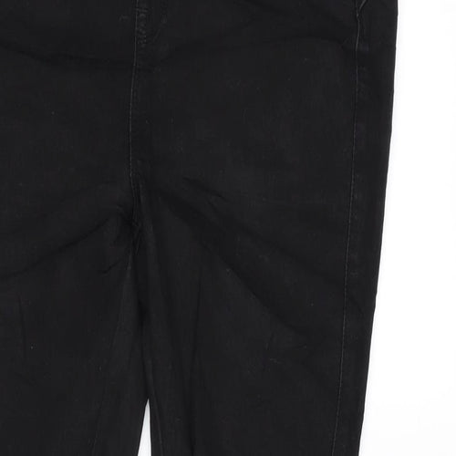 Denim & Co. Womens Black Cotton Blend Jegging Jeans Size 10 L26 in Regular