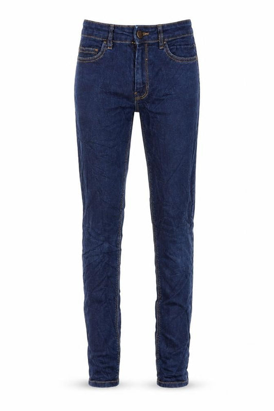 NEXT Girls Blue Cotton Skinny Jeans Size 13 Years L29 in Regular Zip