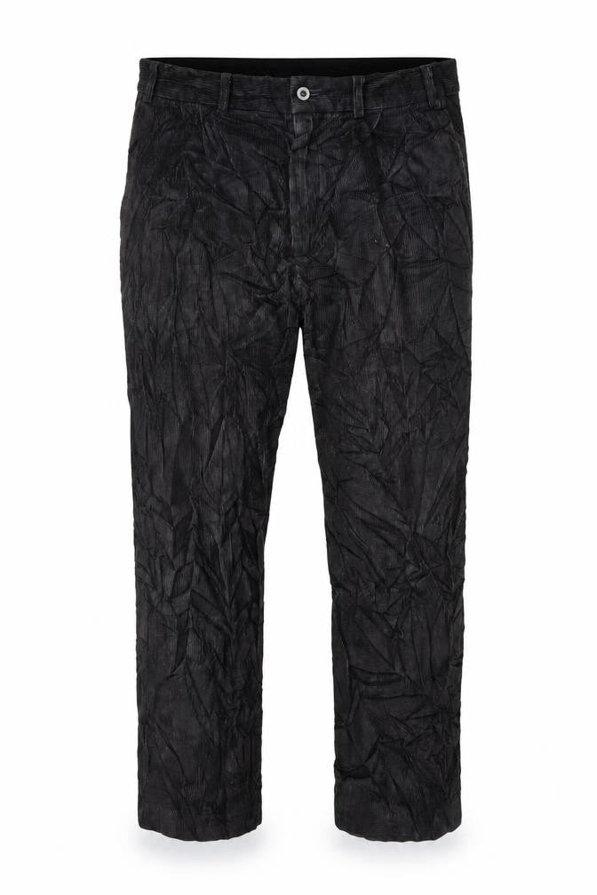 Maine Mens Grey Cotton Trousers Size 36 in L27 in Regular Zip