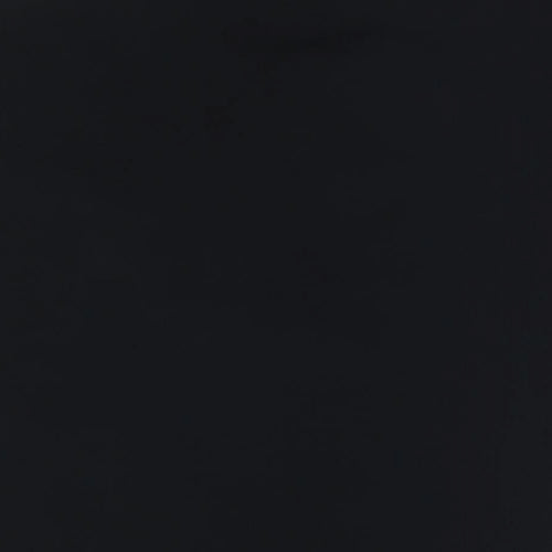 Marks and Spencer Womens Black Polyester Basic T-Shirt Size 14 V-Neck