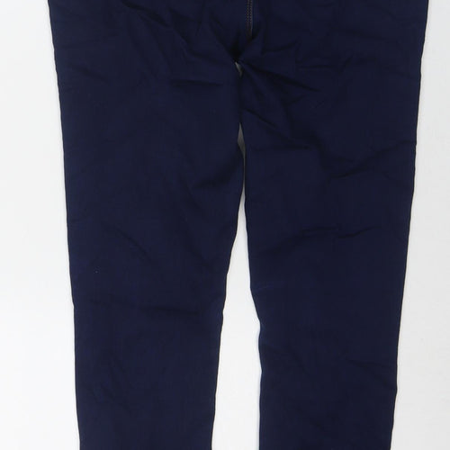 Peacocks Womens Blue Cotton Jegging Jeans Size 12 L30 in Regular