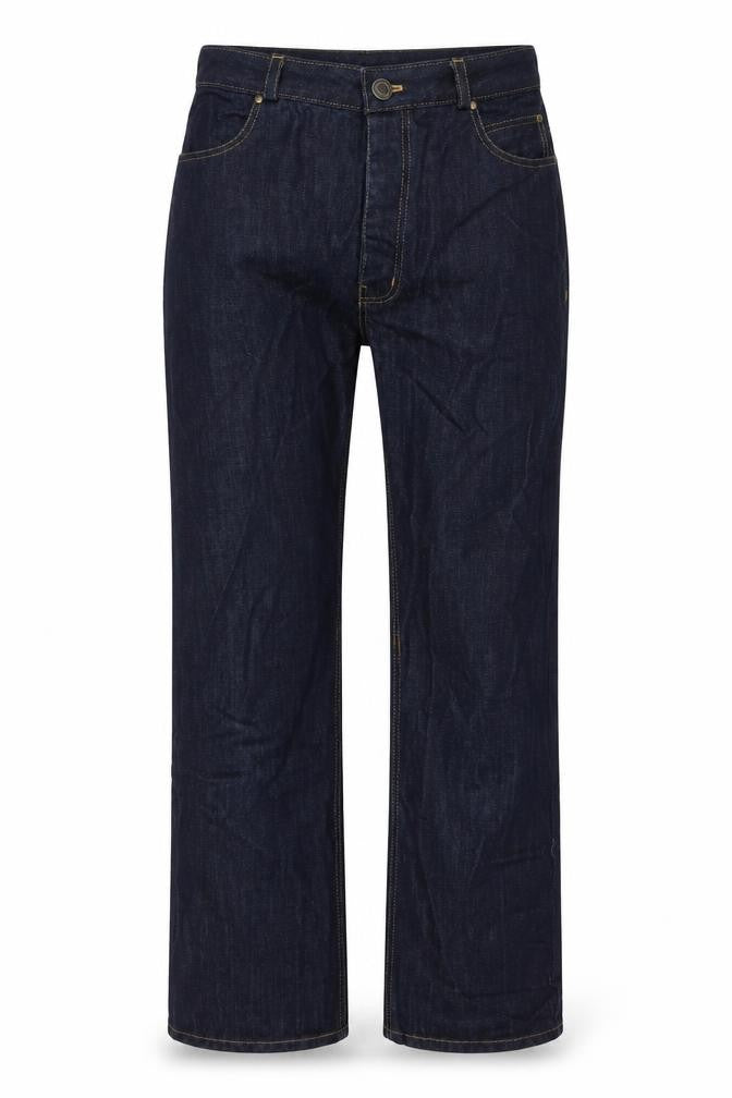 Hacienda Womens Blue Polyester Blend Straight Jeans Size 28 in L28 in Regular Zip